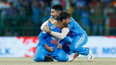 I am very happy and just enjoying my bowling: Kuldeep Yadav