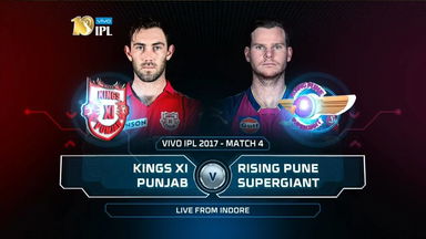 IPL 2017 M4: KXIP vs RPS – Match Highlights