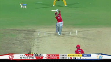 M18: CSK vs KXIP – Sarfaraz Khan Six