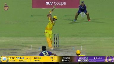 IPL 2025 M57: KKR vs CSK - Shivam Dube Six