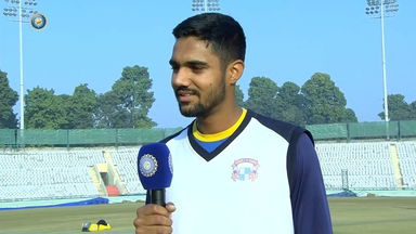 Ranji Trophy  2022/23, Punjab vs J & K : Gurnoor Brar Interview