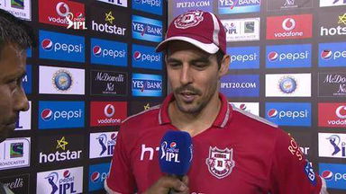 M27: KXIP vs SRH – Mitchell Johnson Interview