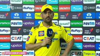 M17: CSK vs RR – MS Dhoni Interview