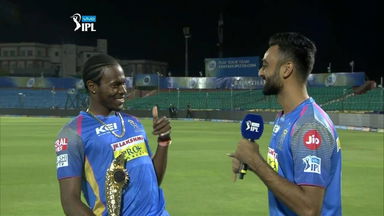 When JJs - Jaydev and Jofra - united for RRs