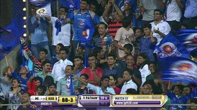 M51: MI vs KKR – Gautam Gambhir Wicket