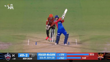 M35: DC vs SRH – Jake Fraser-McGurk Six
