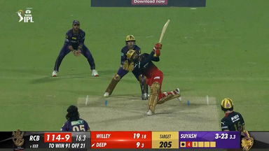 M09: KKR vs RCB – Akash Deep Six