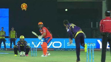 M51: GL vs KKR – Aaron Finch Six