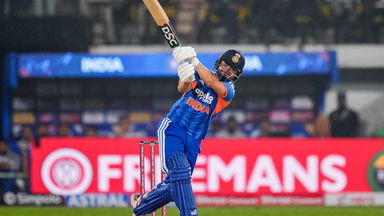Off the mark in style: Rinku goes 6 & 6