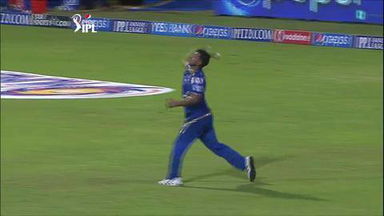 M33: MI vs CSK –  Mithun Manhas Wicket