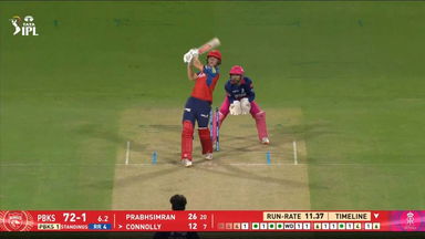 IPL 2026 M40: PBKS vs RR - Cooper Connolly Six