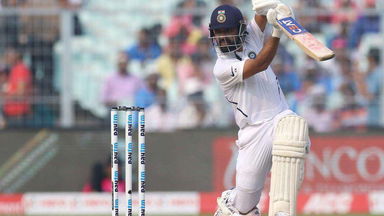 Rahane's fourth consecutive half century