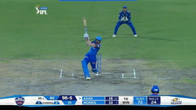 M34: DC vs MI – Axar Patel Six