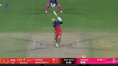 IPL 2026 M16: RR vs RCB - Rajat Patidar Six