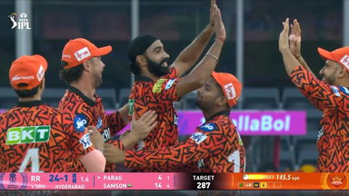 IPL 2025 M02: SRH vs RR - Fall of Wickets