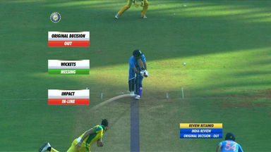 Shami gets DRS call bang on