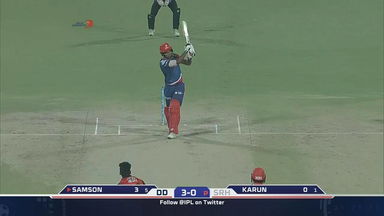 M40: DD vs SRH – Sanju Samson Six
