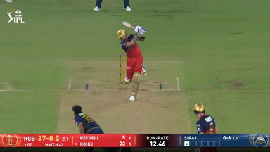 IPL 2026 M42: GT vs RCB - Virat Kohli Six
