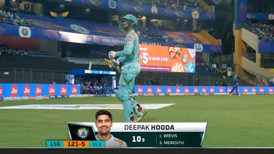 M37: LSG vs MI – Deepak Hooda Wicket