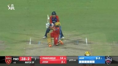 M59: DC vs PBKS –   Prabhsimran Singh  Six