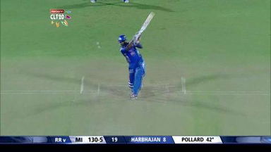 CLT20 2013 M1: RR vs MI – Fall Of Wickets