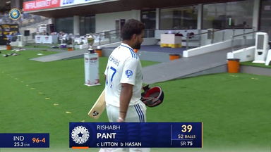 IND vs BAN 2024, 1ST Test: Rishabh Pant Wicket