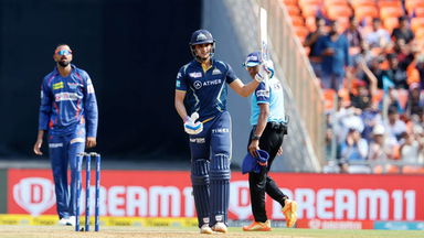 Shubman Gill's effortless 94*(51) entertains Ahmedabad