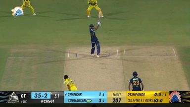 M07: CSK vs GT – Vijay Shankar Six