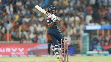 4 x 4: Sai Sudharsan goes after Harshal Patel