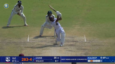 IND vs WI 2025, 2nd Test: Tevin Imlach Six