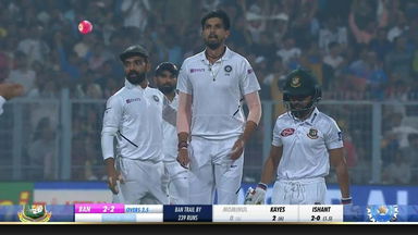 IND vs BAN 2019, 2nd Test: Fall of wickets, BAN 2nd Innings