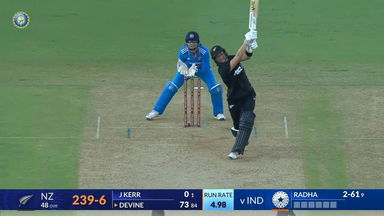 IND-W vs NZ-W 2024, 2nd ODI: Sophie Devine Six