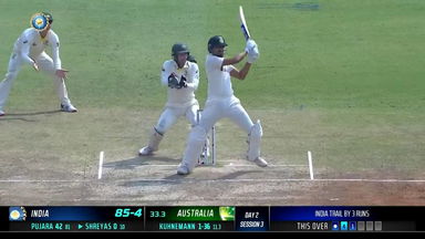 IND vs  AUS 2023, 3RD Test: Shreyas Iyer  Six