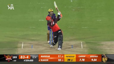 M47: SRH vs KKR – Heinrich Klaasen Six