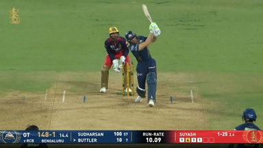 IPL 2026 M34: RCB vs GT - Jos Buttler Six