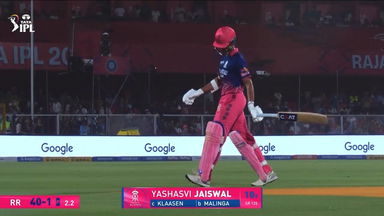 IPL 2026 M36: RR vs SRH - Yashasvi Jaiswal Wicket