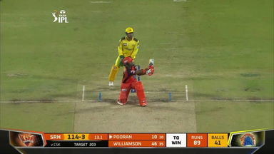 M46: SRH vs CSK – Nicholas Pooran Six
