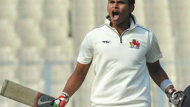 Ranji Trophy, Group B - Baroda vs Mumbai, 1st inngs : Shreyas Iyer - 173