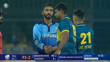 SMAT 2024, Sikkim vs Tripura: Match Highlights