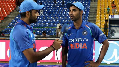 Hitman and Bhuvi relive the Pallekele victory