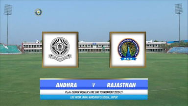 Womens Senior One Day Trophy 2020-21, ANDHRA Vs RAJASTHAN : Match Highlights