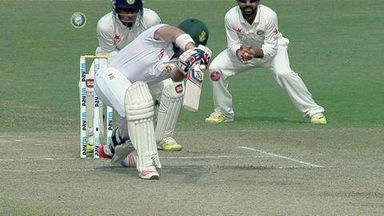 4th Test : IND vs SA  –  Dean Elgar Wicket