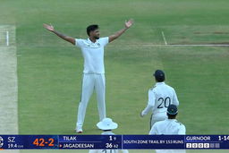 Duleep Trophy 2026 SF2, SZ vs NZ: Gurnoor Brar's fantastic spell of 4/88