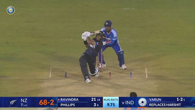 IND vs NZ 2026, 2nd T20I: Rachin Ravindra Six