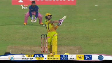 M04: RR vs CSK – Faf du Plessis Six