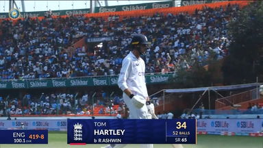 IND vs ENG 2024, 1ST Test: Tom Hartley Wicket