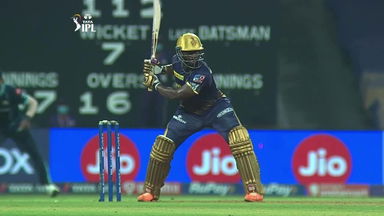 M35: KKR vs GT – Andre Russell Six