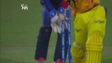 M8: CSK vs DD –  Dwayne Smith Wicket