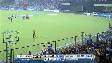 M21: DD vs MI – Tahir's outstanding effort in the field