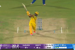 Six: Match 20, Delhi Capitals vs UP Warriorz, WPL 2026: Deepti Sharma Six